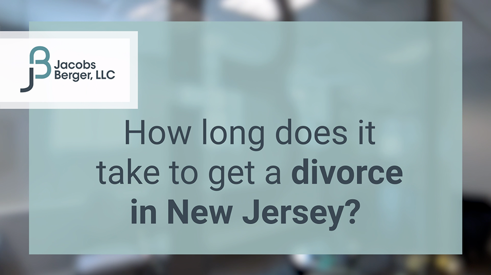 How long does a Morris County Divorce take from beginning to end?