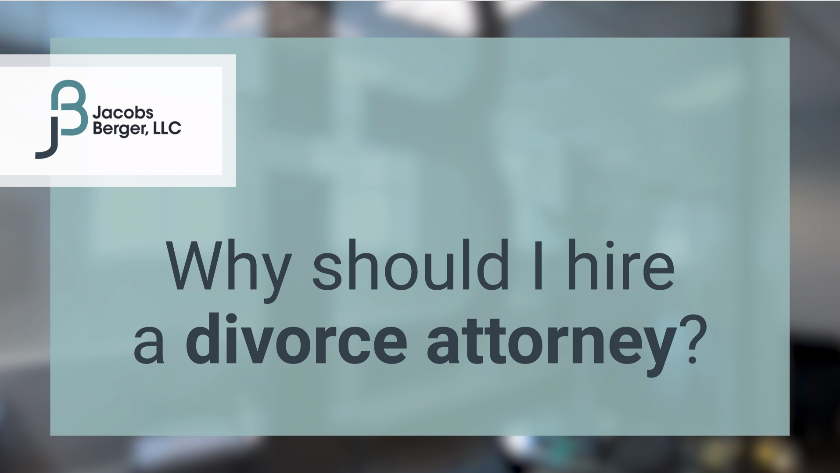Why Should I Hire a Divorce Attorney?
