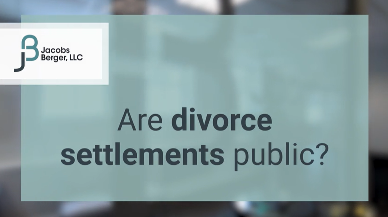 Are the Details of Divorce Settlements Public?